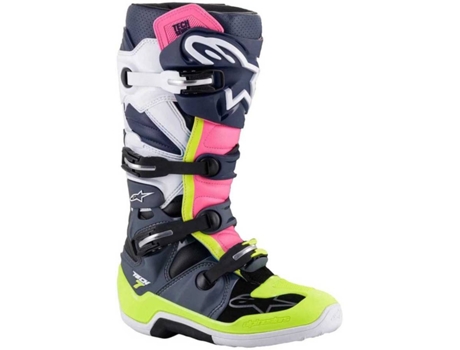 Botas Unisex ALPINESTARS Tech 7 Multicolor para Motociclismo (EU 43)