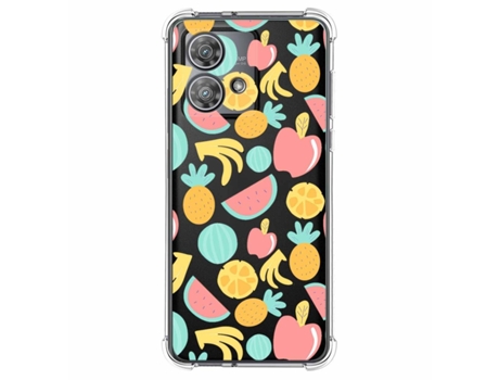 Funda Diseño Frutas para Motorola Edge 40 Neo 5G TUMUNDOSMARTPHONE Silicona Multicolor