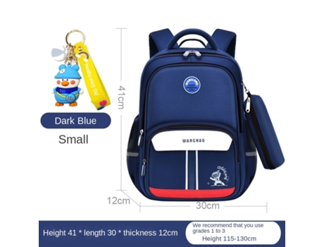 Mochila escolar infantil impermeable, mochila escolar ortopédica