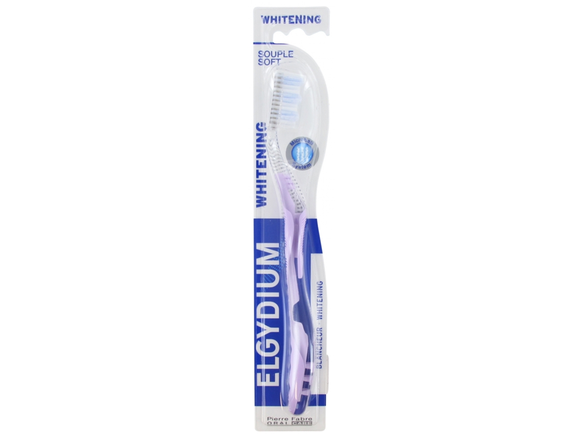 Cepillo de Dientes Blanqueador Suave Color: Malva ELGYDIUM