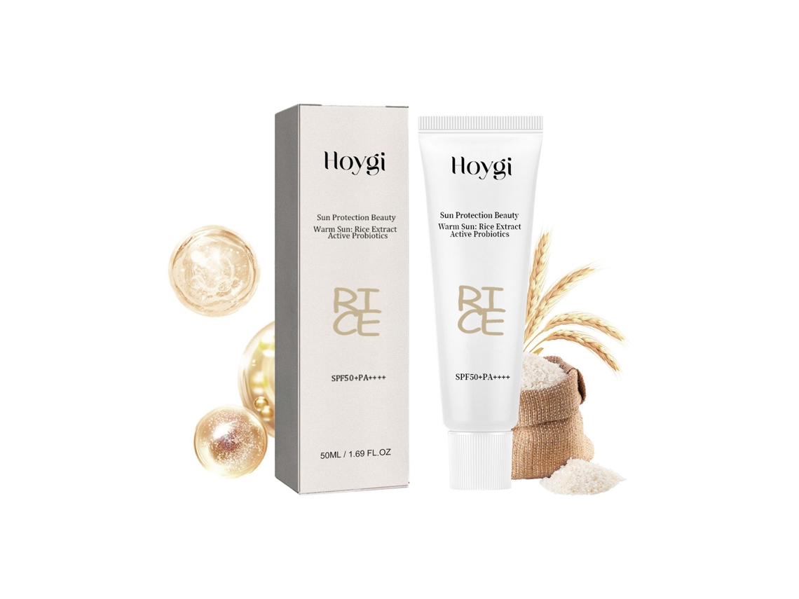 Crema protectora probiótica de arroz