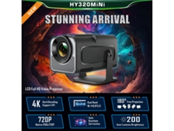 Mini Proyector 4k (soportado), Android 11.0, Wifi 6, Bt 5.2, 200 Ansi, Full Hd – Cine En Casa