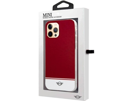 Funda Iphone 12 Pro Max COOL Mini Cooper Rojo