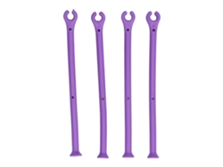 Soporte Ajustable Y Flexible De Silicona Para Copas De Vino, Apto Para Lavavajillas, 4 Piezas.