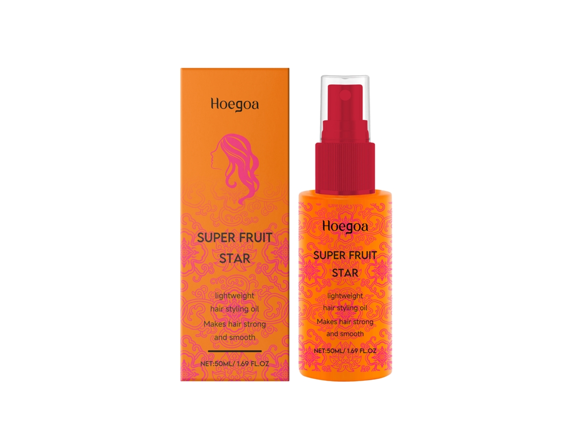 Aceite esencial para el cuidado del cabello liso