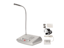Sistema De Interfone De Janela Com Alto-falante Premium E Microfone Sensível Para Banco E Hospital 100-240v Plugue Eu
