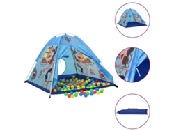 Tienda de juegos para niños 120x120x90 cm Azul Wsd533111 Lovely Home