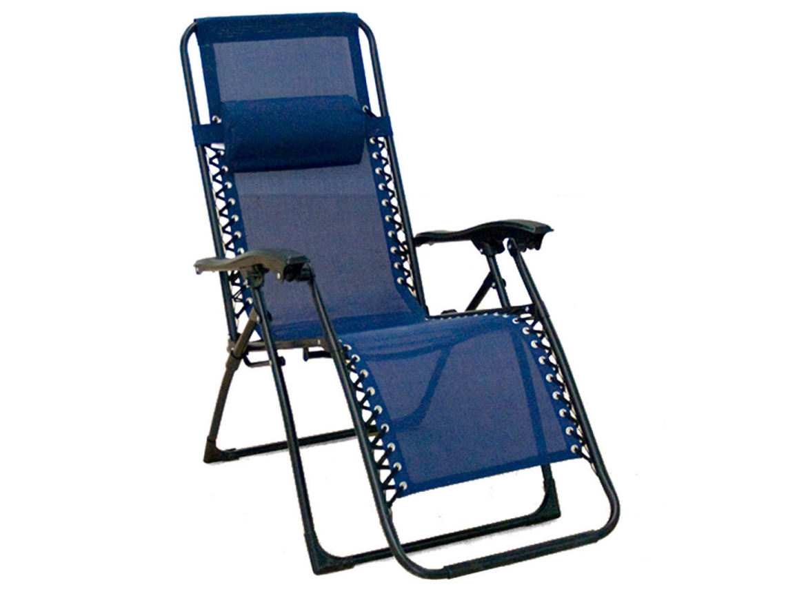 Tumbona PRESENTES MIGUEL (177 x 65 x 113 cm - Azul)