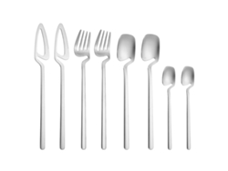 Juego de cubiertos colgantes de acero inoxidable para hogar y restaurante RNEMITERY