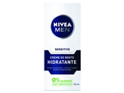 Hidratante Facial NIVEA Men Sensitive Protector Hidratante 0% Alcohol Spf15 (75 ml)