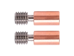 2 Piezas Tubería Heatbreak De Titanio Diseño Ramificado Resistencia Térmica Rosca M6 Para Impresora 3d Ender 3 S1