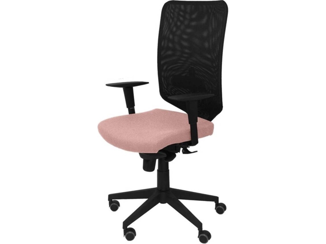 Silla de Escritorio Operativa PYC Ossa N Rosa con ruedas antiarañazos (Brazos Ajustables - Malla)