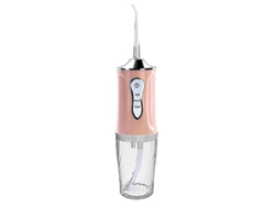 Irrigador Bucal Eléctrico Portátil Con Batería De 1500 Mah, Capacidad De 220 Ml, Presión De 120 Psi Y Clasificación Ipx7 Para Limpieza Dental.