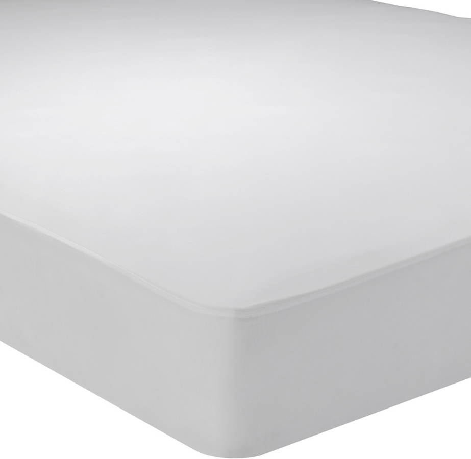 Sábana Bajera y Cubre Colchón Pikolin Home 2 en 1 Thermic + Tencel (135X190/200Cm) Blanco