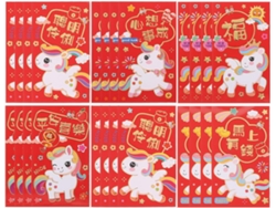 48 Sobres Hong Bao Para El Festival De Primavera Y El Año Nuevo