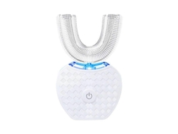 Cepillo de dientes ultrasónico para adultos con rotación de 360 ​​grados, eléctrico, en forma de U. GOKOCO