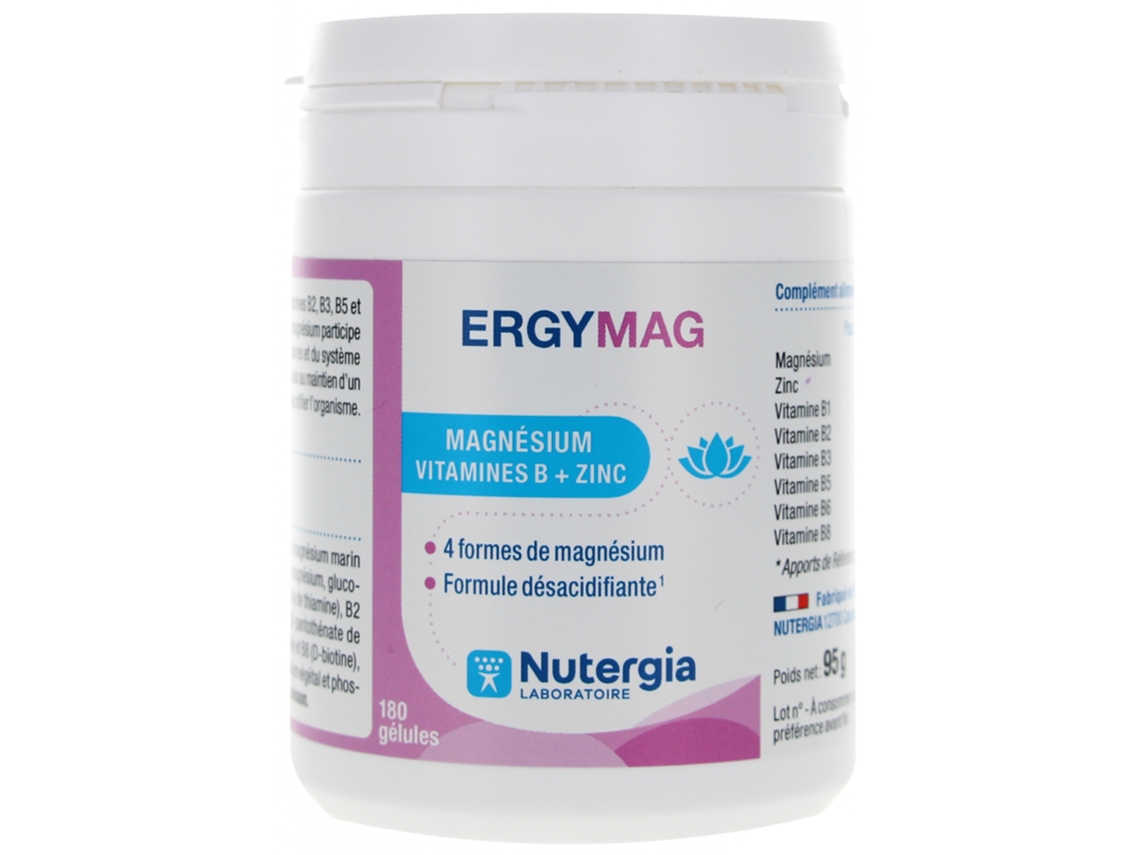 Ergymag 180 Cápsulas NUTERGIA