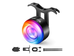 Luz Trasera Inteligente Para Bicicleta Con Sensor De Freno Y Sensor De Luz, Recargable Por Usb, Ipx4