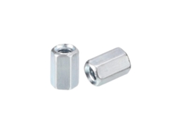 10 Tuercas Hexagonales Largas M5x8x10mm Para Acoplamiento - De Varilla Roscada Hexagonal De Acero...