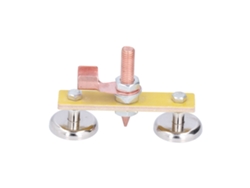 Soporte Magnético Para Soldadura Con Dos Imanes Y Clips De Cobre Para Una Alta Succión.