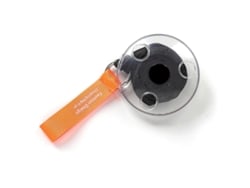 Sacola De Compras Dobrável E Telescópica Em Formato De Disco Compacto, Leve E Ideal Para Guardar Compras E Para Atividades Ao Ar Livre. Vermelha.
