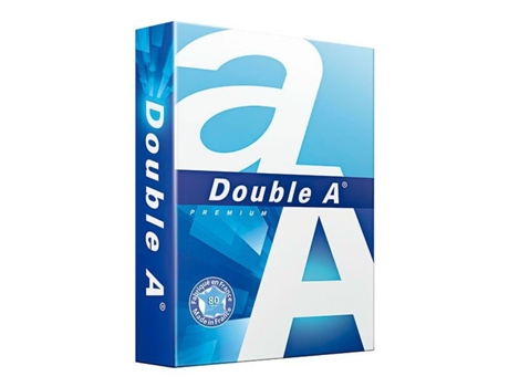 Papel Multifuncional para Fotocopiadora DOUBLE A Folios A4 80 G/M²