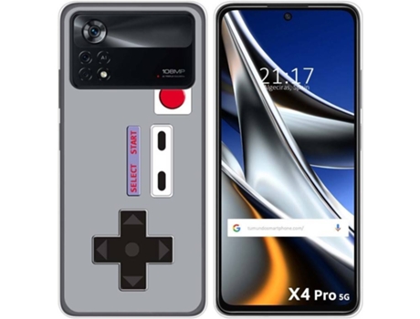 Carcasa para Xiaomi Poco X4 Pro 5G TUMUNDOSMARTPHONE Dibujos Consola Multicolor