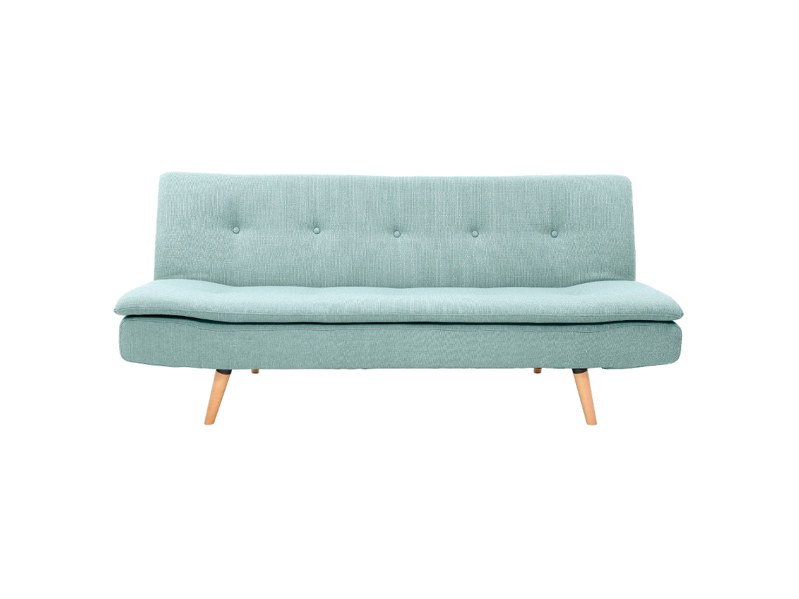 Sofá Convertible Diseño Escandinavo 3 Plazas Azul Lago Senso MILIBOO