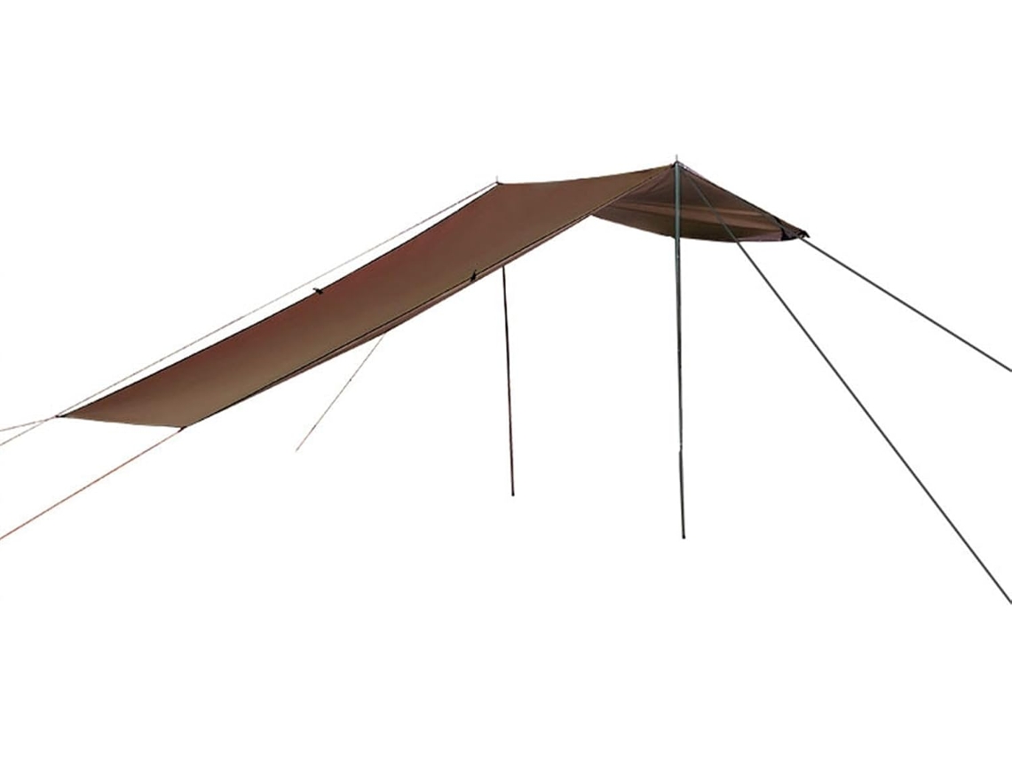 Toldo Ligero Para Acampar Con Postes. Toldo Impermeable Para Coche, Para Mochileros, Senderismo Y Acampada