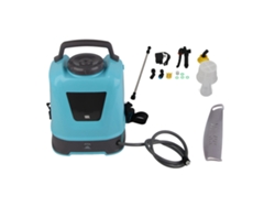 Pulverizador Eléctrico Recargable 10L Azul con Mango