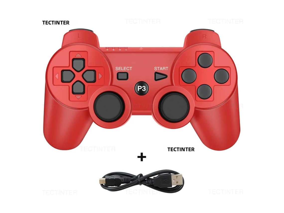 Joystick MDUG con efecto Hall para control de juegos, blanco y negro.