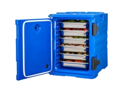 Bandeja térmica apilable Succebuy, contenedor de alimentos para catering de 90 l, contenedor para almacenar alimentos
