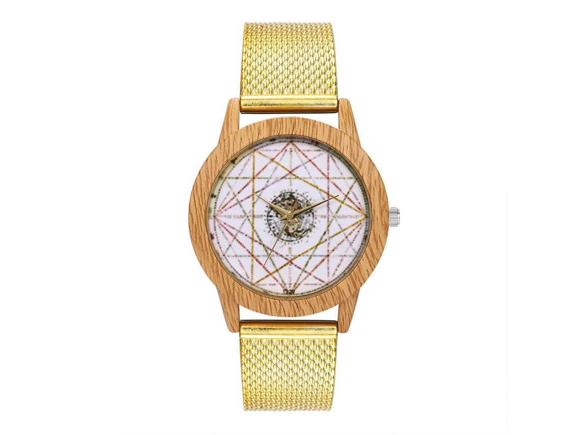 Reloj De Pulsera Unisex Informal Para Negocios Zhoulianfa Con Correa De Silicona (dorado)