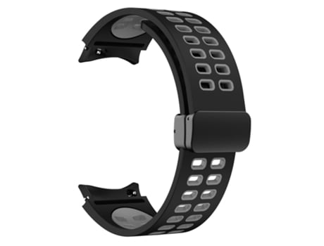 Correa de Silicona hebilla de liberación rápida bicolor para Samsung Galaxy Watch 4 40mm/44mm/Watch 4 Classic 42mm/46mm/Watch 5 40mm/44mm/Watch 5 P...