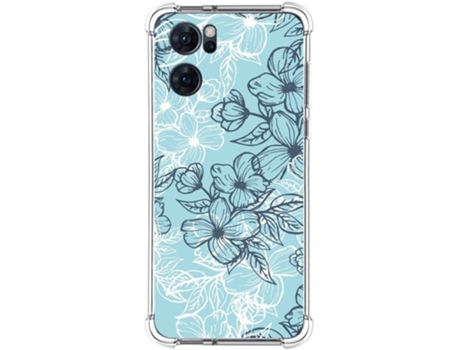 Carcasa para Oppo Find X5 Lite 5G TUMUNDOSMARTPHONE Dibujos Antigolpes Flores 03 Multicolor