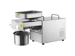 Prensa de aceite eléctrica Succebuy de 850 W, de acero inoxidable, para semillas de sésamo