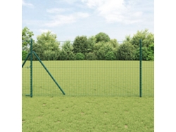 Juego de postes para cerca de 13 piezas de metal verde Wsd27512 Lovely Home