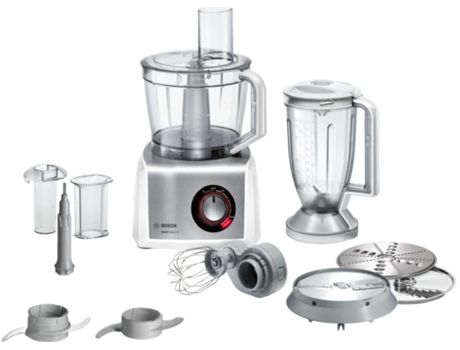 Bosch Mc812S814 Robot de cocina 1250 W 3,9 L Acero inoxidable Blanco