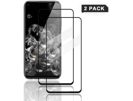 2x Protector Cristal Templado Huawei P40 Lite HONGWE.
