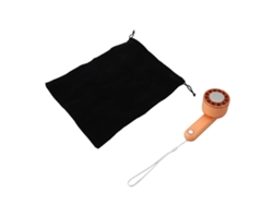 Ventilador Portátil Plegable 180° Recargable Naranja
