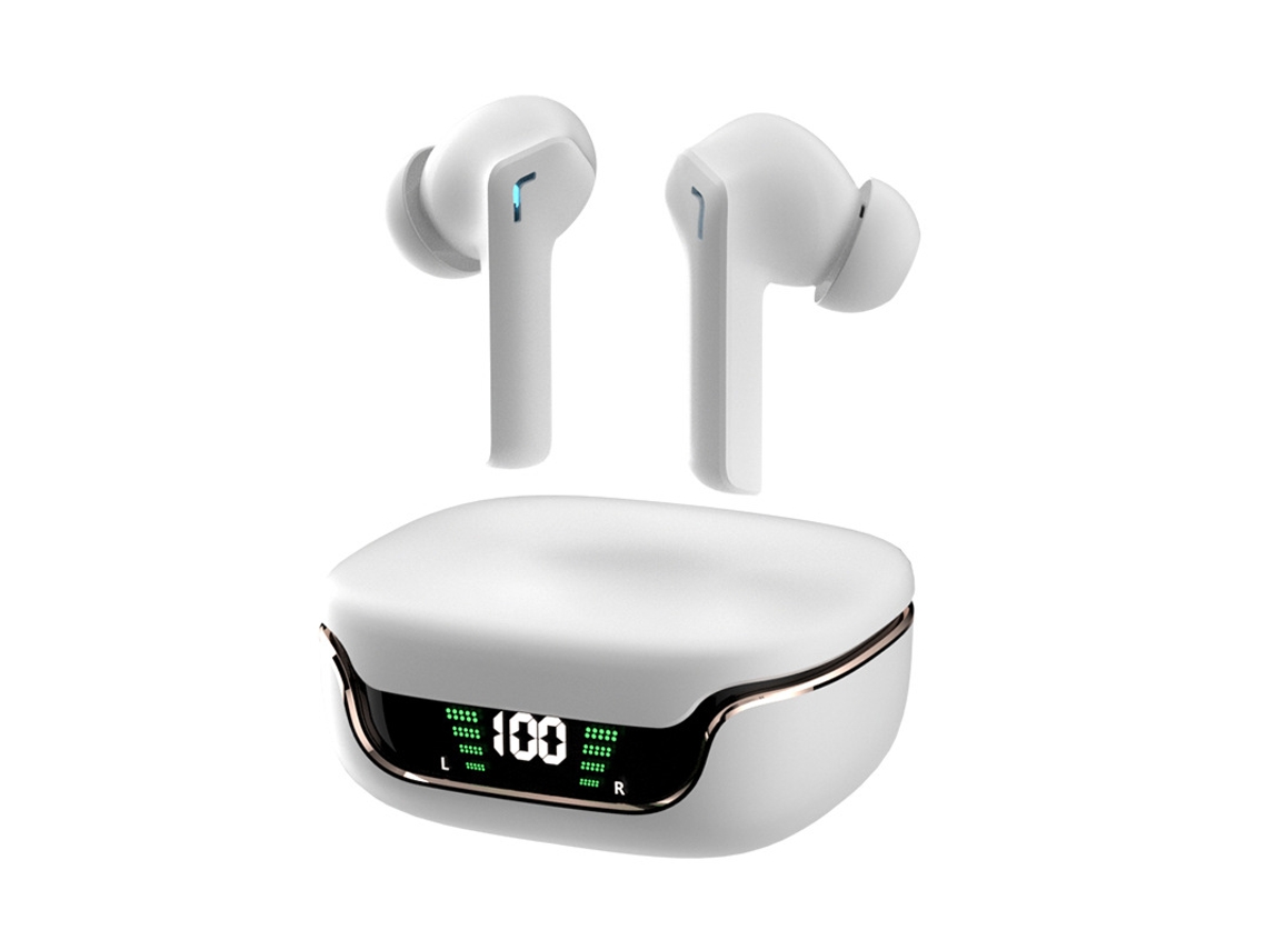 Auriculares Inalámbricos, 5.3 Bluetooth Cancelación De Ruido Activa Auriculares Bluetooth Auriculares Estéreo Con Micrófono
