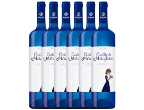 Vino VALDESPINO Valdespino Castillo De Miraflores Semidulce Verdejo Meio Seco Rueda (0.75 L - 6 unidades)