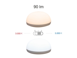 Lámpara LED portátil y orientable a batería de 1w, Trion. Batería de iones de litio. Luz de 3000K o 5000K. BENEITO FAURE