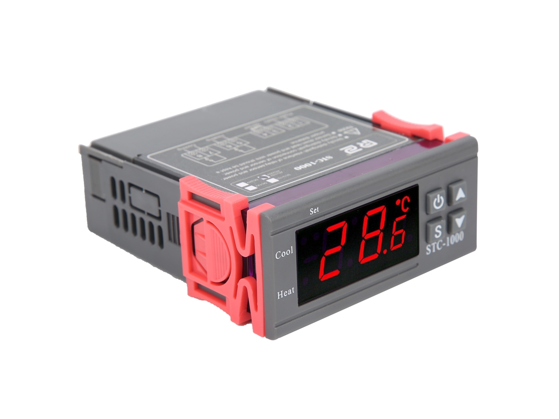 Termostato Digital Stc-1000 Control De Temperatura Con Sensor Para Calefacción Y Enfriamiento Ac110