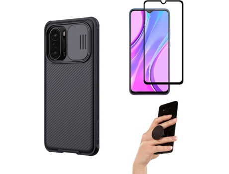 Carcasa, Protector y Popsocket Xiaomi Mi 11i Nillkin Camshield Negro