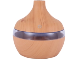 Humidificador De Aromaterapia Usb De Madera Moonsun - Purificación De Aire Mediante Gotas De Agua