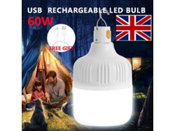 2026-linterna Led Recargable Usb Para Camping Super Brillante 60w 3 Niveles 180lm 6500k Impermeable