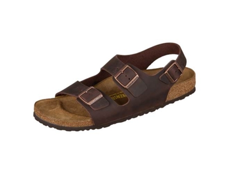 Sandalias BIRKENSTOCK Material sintético Hombre (42 EU - Marrón)