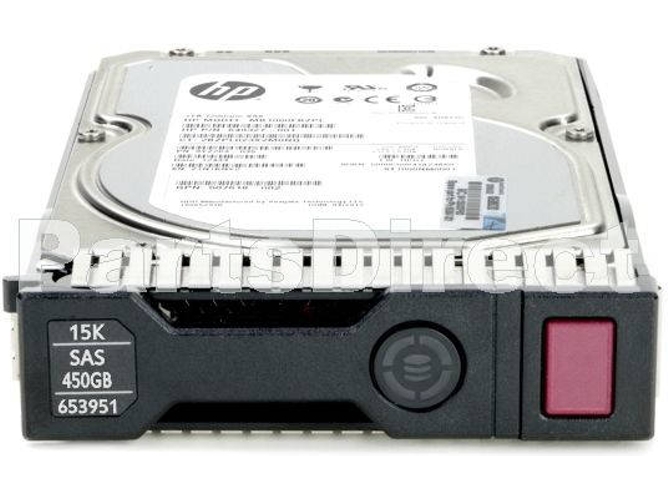 Disco HDD Interno HP ENTERPRISE 653951-001 (450 GB - SAS - 15000 RPM)
