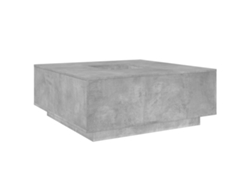 Mesa De Centro VIDAXL Gris Madera contrachapada (100x100x40cm)